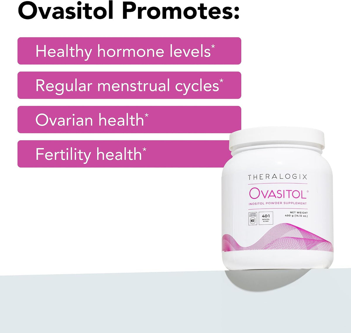 Ovasitol® Inositol Powder Supplement